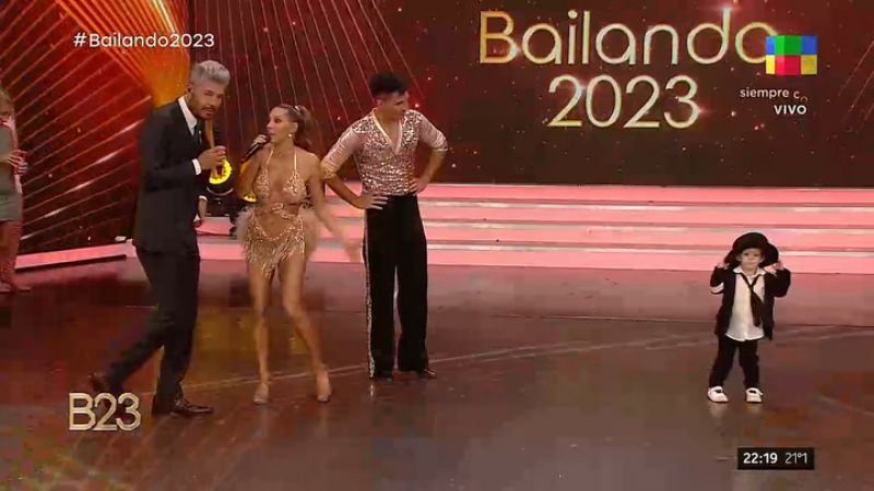 Noelia Marzol volvió al Bailando 2023, pero su hijo se llevó todas las miradas